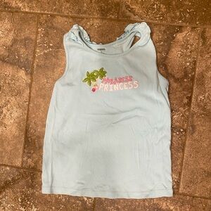 Gymboree Blue Tank Top with Bow Detail